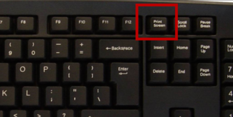 电脑键盘截图哪个键,电脑上键盘截图按哪个键